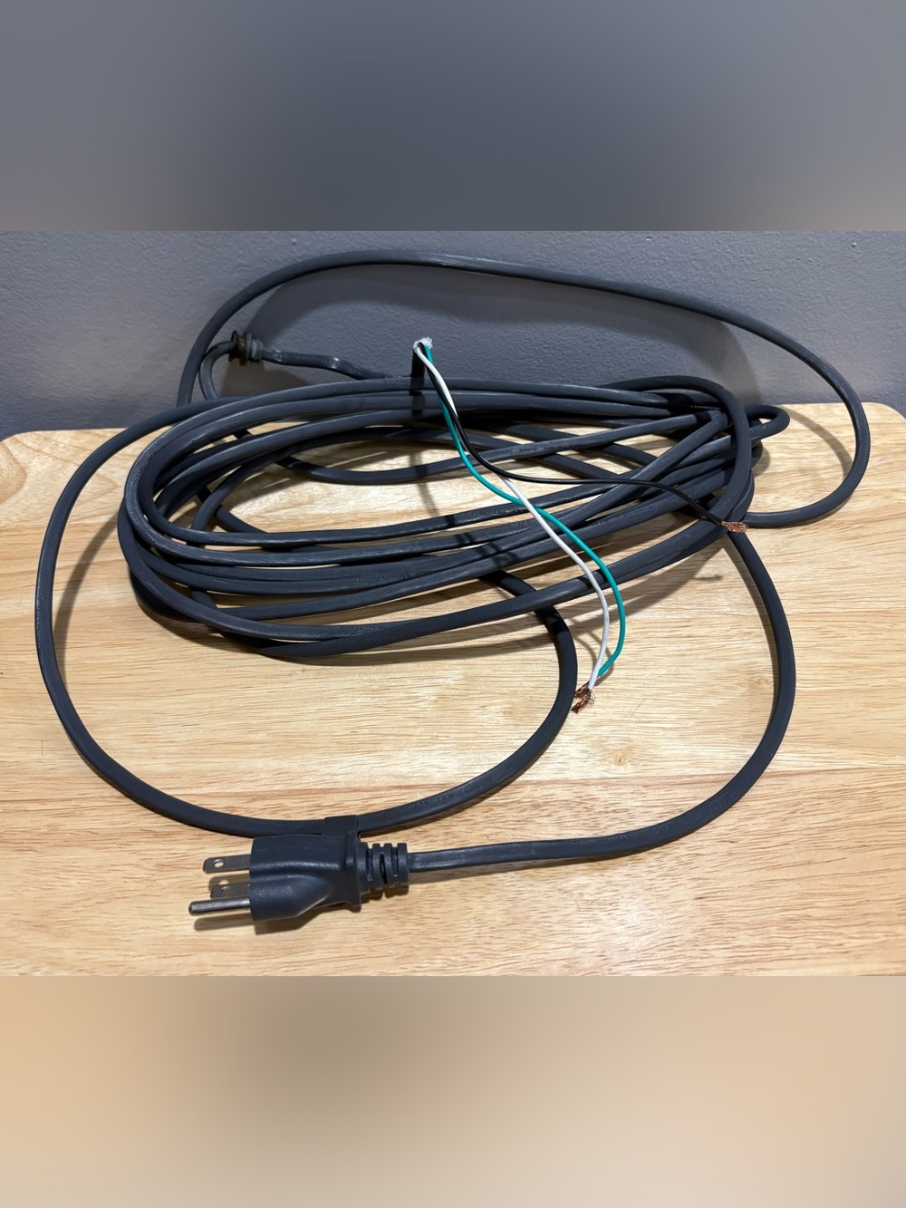 Genuine OEM Hoover SmartWash FH52000 FH52000G 22’ Power Cord w/ Strain Relief